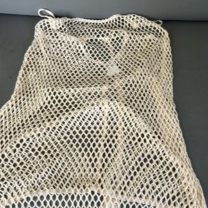 Wild fable White knit swim cover up